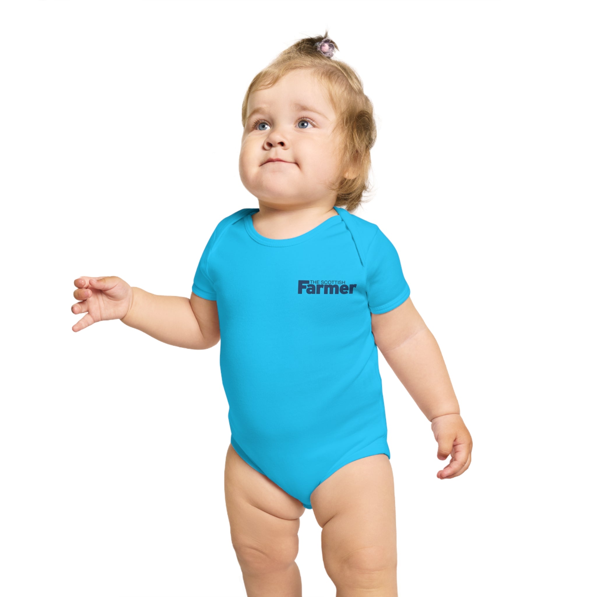 Baby Bodysuit "Future Farmer" — Infant Short Sleeve Onesie