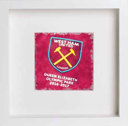Lumartos West Ham United Football Club Crest Badge 207