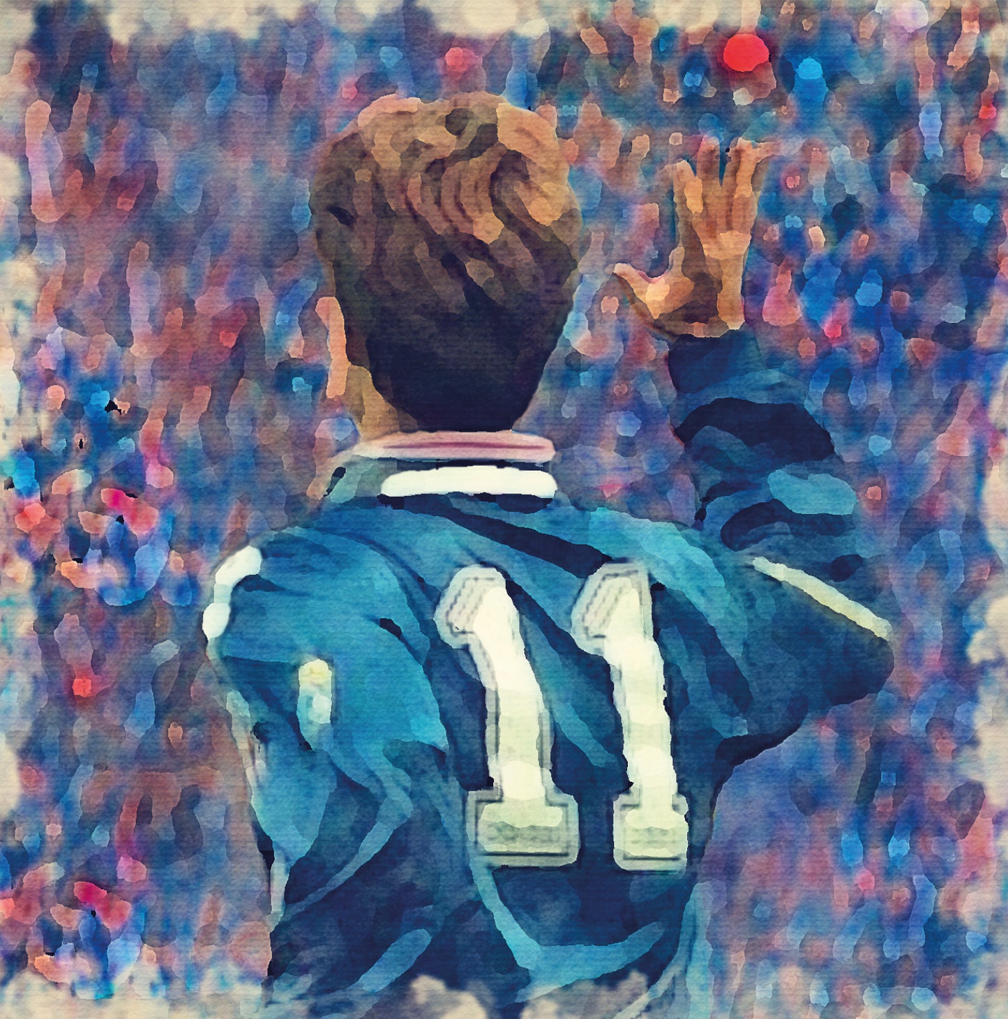 L Lumartos Glasgow Rangers Legend Brian Laudrup 0262