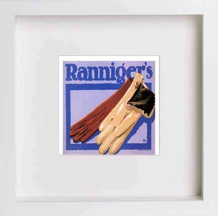 L Lumartos Vintage Poster Rannigers Gloves