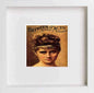 Vintage Poster Between The Acts All Tobacco Cigarettes in White frame, premium wall art print