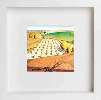 L Lumartos Vintage Ploughed Landscape