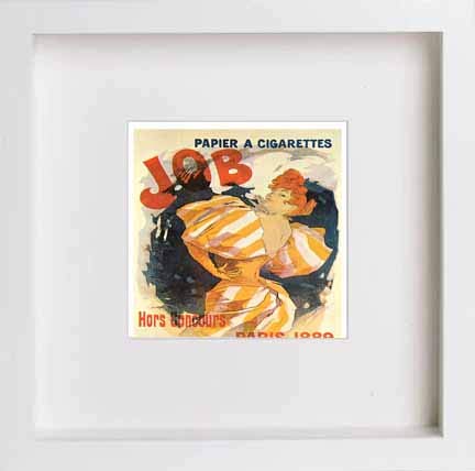 L Lumartos Vintage Poster Job Papier A Cigarettes