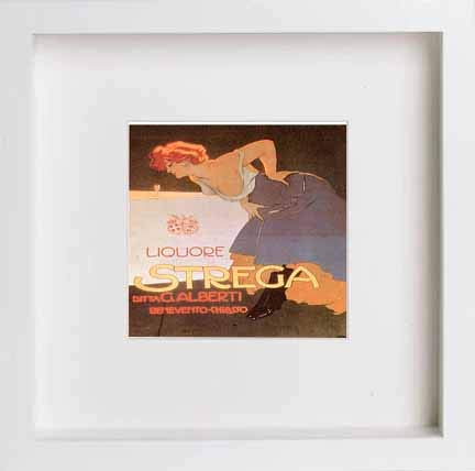 L Lumartos Vintage Poster Liquore Strega