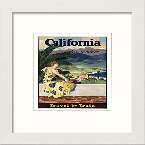 L Lumartos Vintage Poster California