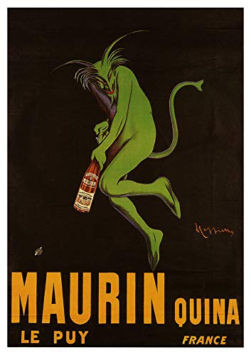 L Lumartos Vintage Poster Maurin Quina Advertising