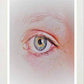 L Lumartos Vintage Poster Eye Study