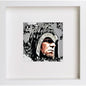 WWE Raw The Undertaker 242 in White frame, premium wall art print