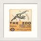 L Lumartos Vintage Zoo Poster