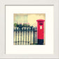 L Lumartos London Red Post Box