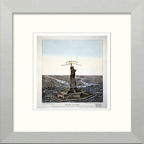 L Lumartos Vintage Poster New York Bartholdi Statue Of Liberty