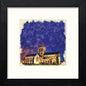 Paisley Abbey in Black Wood frame, premium wall art print