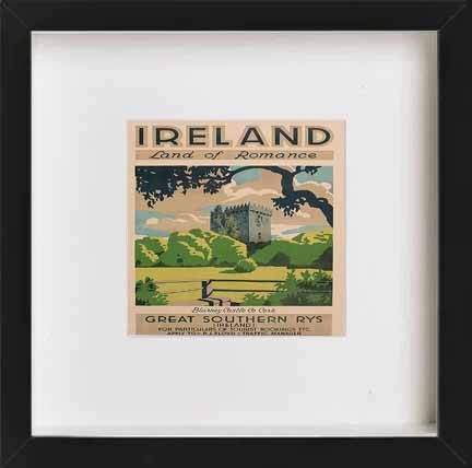 L Lumartos Vintage Poster Tr 70 Ireland Land Romance Vintage Travel Posters