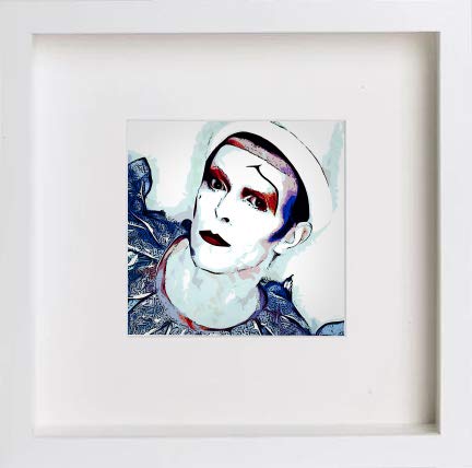 L Lumartos David Bowie Pierrot Clown 2 Turquoise 0244