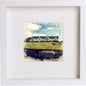 Golf The Carnoustie Golf Course 80 in White frame, premium wall art print