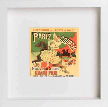 L Lumartos Vintage Poster Hippodrome De La Porte Maillot Paris Courses