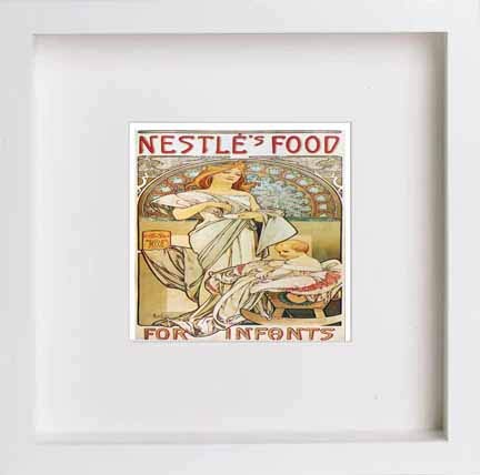 L Lumartos Vintage Poster Alphonse Mucha Nestles Food For Infants 1898