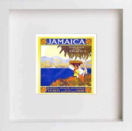 L Lumartos Vintage Poster Jamaica Vintage Travel