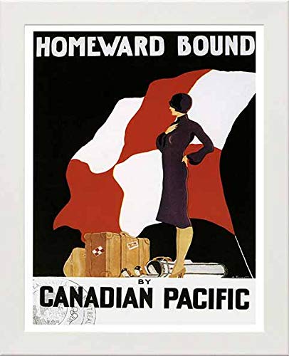 L Lumartos Vintage Poster Homeward Bound Canadian Pacific