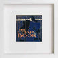 Vintage Poster The Chap Book A in White frame, premium wall art print
