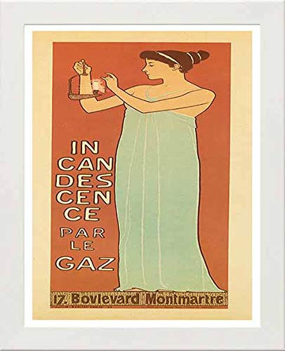 L Lumartos Vintage Poster Incandescence Par Le Gaz