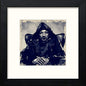 Snoop Dogg in Black Wood frame, premium wall art print