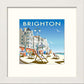 L Lumartos Vintage Brighton Poster