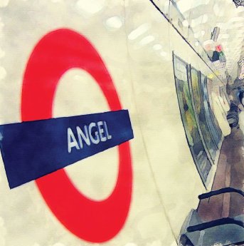 L Lumartos London Underground Angels 221
