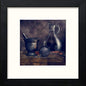 Glass Jug in Black Wood frame, premium wall art print