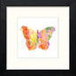 Colourfly in Black Wood frame, premium wall art print