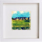 Golf Prestwick Golf Club 74 in White frame, premium wall art print