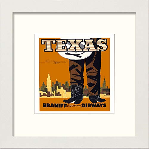 L Lumartos Vintage Poster Texas