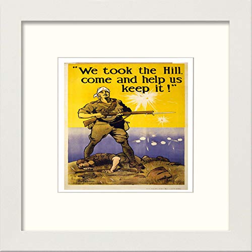 L Lumartos Vintage Poster Australia 1915 We Took The Hill