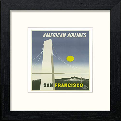 L Lumartos Vintage Poster American Airlines San Francisco