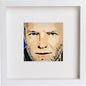 Sting 185 in White frame, premium wall art print