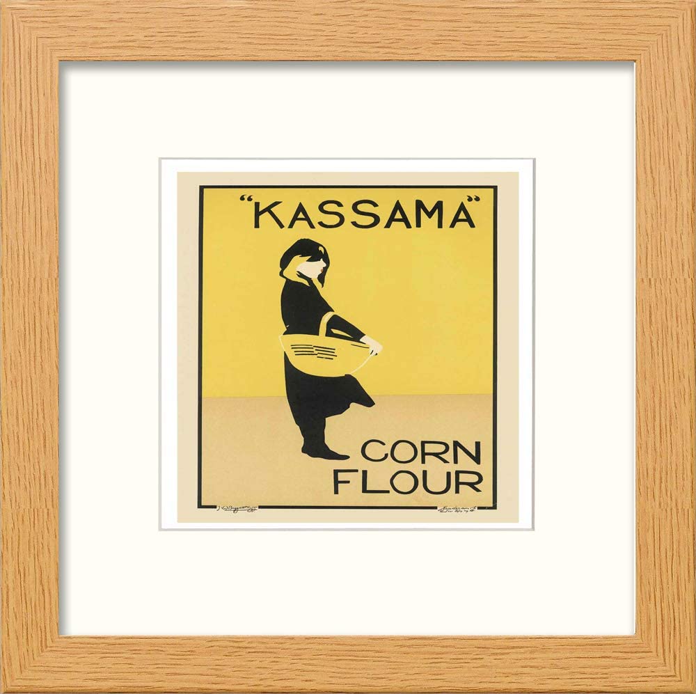 LUMARTOS Vintage Poster Maf232 Kassama Corn Flour The Beggarstaffs