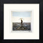 Vintage Poster New York Bartholdi Statue Of Liberty in Black Wood frame, premium wall art print