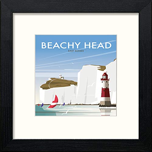 L Lumartos Vintage Beachy Head Poster