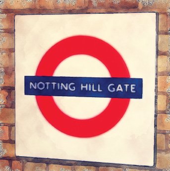 L Lumartos London Underground Nottinghill 225