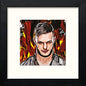 WWE Raw Fergal Devitt in Black Wood frame, premium wall art print