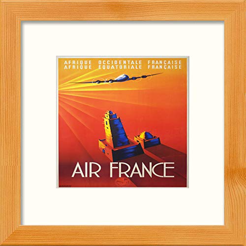 L Lumartos Vintage Air France Poster