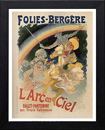 L Lumartos Vintage Poster Maf021 Folies Bergere Jules Cheret