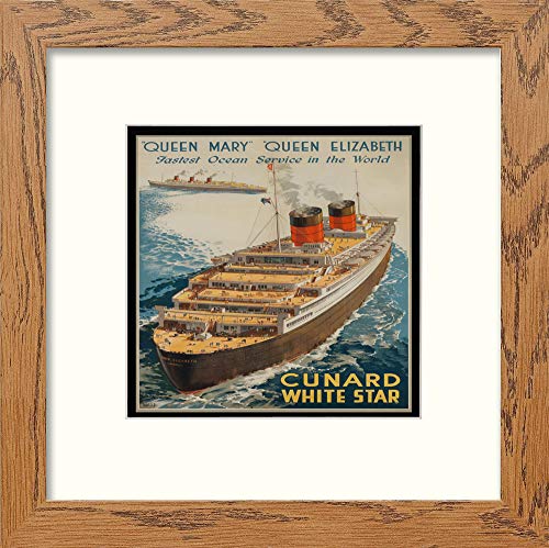 L Lumartos Vintage Cunard White Star Poster