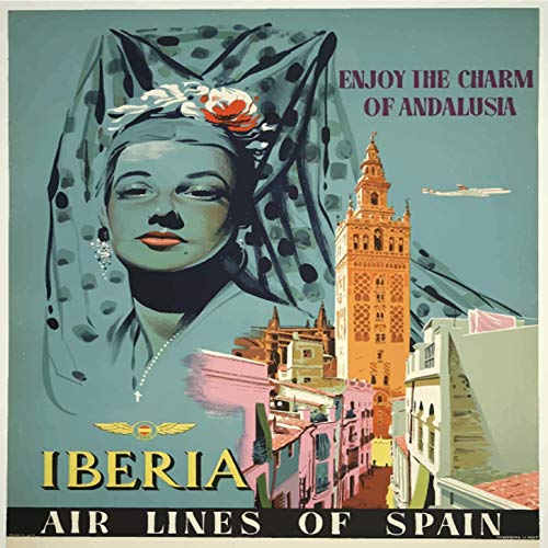 L Lumartos Vintage Iberia Spain Poster