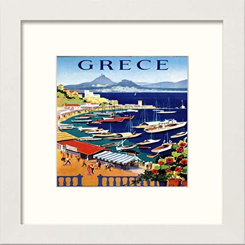 L Lumartos Vintage Greece Poster