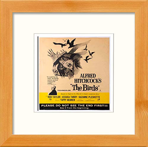 L Lumartos Vintage Hitchcock The Birds Poster
