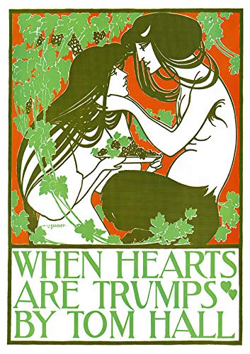 L Lumartos Vintage Poster When Hearts Are Trumps