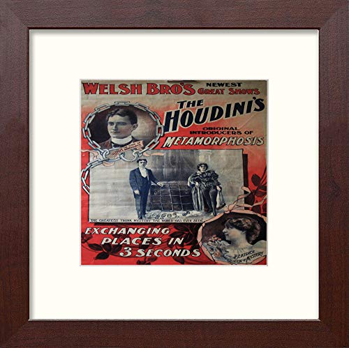 L Lumartos Vintage Houdini Poster