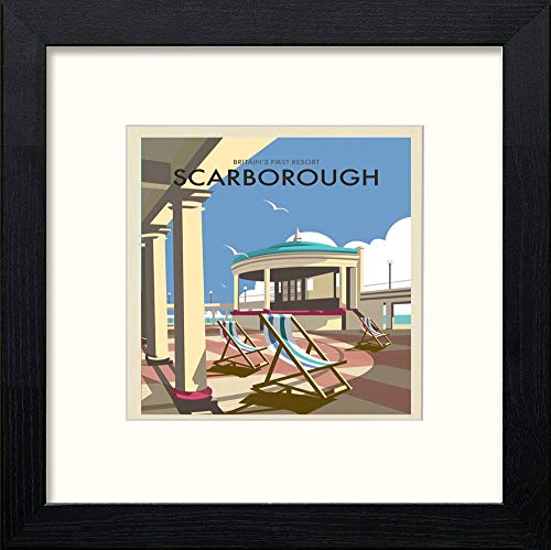 L Lumartos Vintage Scarborough Poster