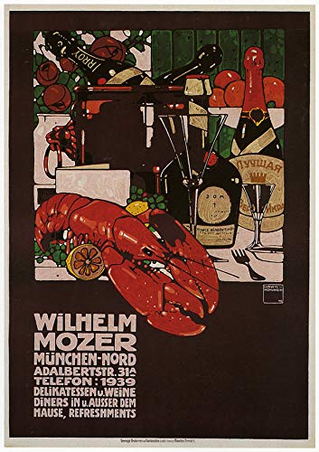 L Lumartos Vintage Poster Wilhelm Mozer Advertising